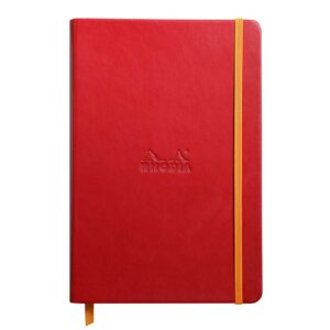 Notes A5, Rhodia Rhodiarama webnotebook, diktando, crveni