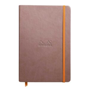 Notes A5, Rhodia Rhodiarama webnotebook, diktando, taupe