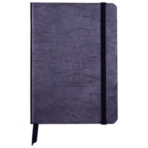 Notes A6, Cuir, s gumicom, čisti, plavi