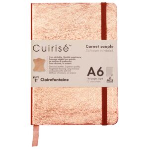 Notes A6, Cuir, s gumicom, čisti, bakreni