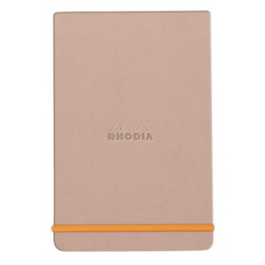 Notes 9x14,  Rhodiarama, diktando, tvrdi uvez, rose smoke