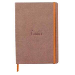 Notes A5,  Rhodiarama soft, s gumicom, diktando, rosewood