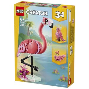 Igračka Lego Creator 31170, Divlje životinje - ružičasti plamenac