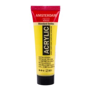 Boja akrilna Amsterdam, 20 ml,  Metallic Yellow 831