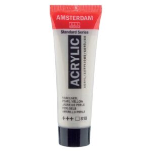 Boja akrilna Amsterdam, 20 ml,  Pearl Yellow 818
