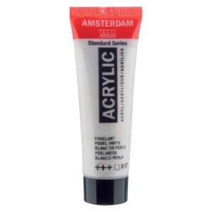 Boja akrilna Amsterdam, 20 ml,  Pearl White 817