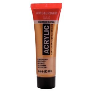 Boja akrilna Amsterdam, 20 ml,  Deep Gold 803