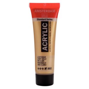 Boja akrilna Amsterdam, 20 ml,  Light Gold 802