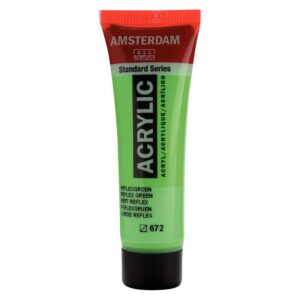 Boja akrilna Amsterdam, 20 ml,  Reflex Green 672