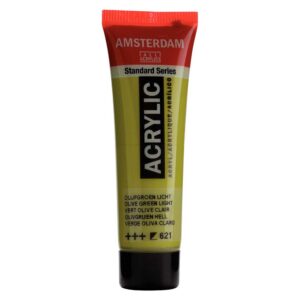 Boja akrilna Amsterdam, 20 ml,  Olive Green Light 621