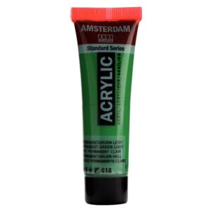 Boja akrilna Amsterdam, 20 ml,  Permanent Green Light 618