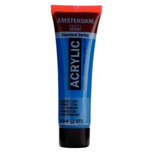 Boja akrilna Amsterdam, 20 ml,  Primary Cyan 572