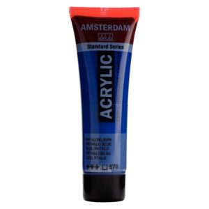 Boja akrilna Amsterdam, 20 ml,  Phthalo Blue 570
