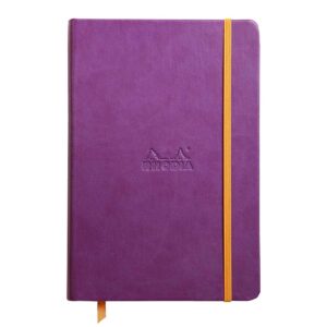 Notes A5, Rhodia Rhodiarama webnotebook, diktando, violet