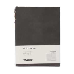 Notes A5 suede sivi 28432