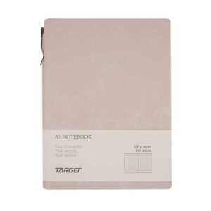 Notes A5 marble pink 29473