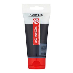 Boja akrilna AC, 75ml,  Ivory Black 701