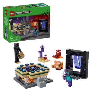 Igračka Lego Minecraft 21584, Putovanje kroz portale Nether i End