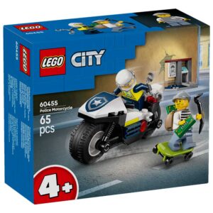 Igračka Lego City 60455, Potjera na policijskom motociklu