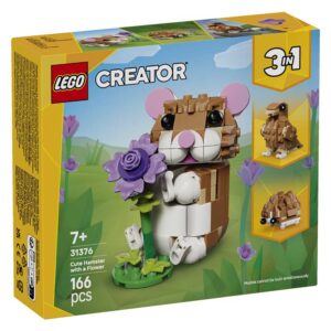 Igračka Lego Creator 31376, Slatki hrčak s cvijetom