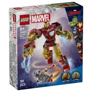 Igračka Lego Super Heroes 76307, Mehanički Iron Man protiv Ultrona