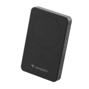 Baterija prijenosna Verbatim Powerbank 10000mAH Charge 'n' Go Essentials 20W USB-C i 15W magnetsko bežično punjenje, crni