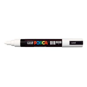 Marker Uni pc-5m Posca, bijeli