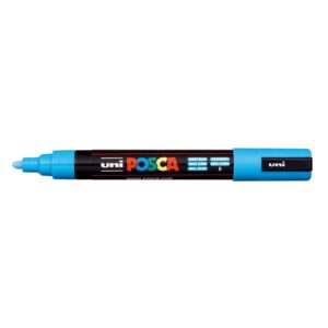 Marker Uni pc-5m Posca, svijetlo plavi