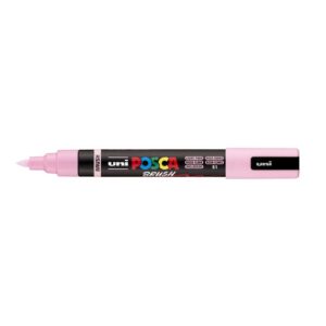Marker Uni pc-5br brush Posca, svijetlo rozi