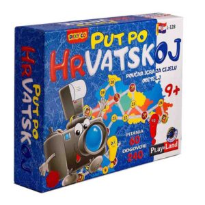 Igra društvena edukativna Playland put po Hrvatskoj L-128 HR
