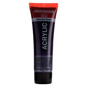 Boja akrilna Amsterdam, 20 ml,  Permanent Blue Violet 568