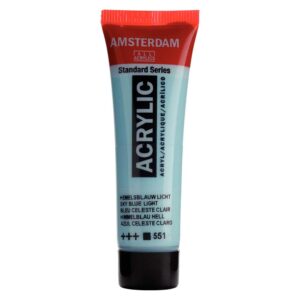 Boja akrilna Amsterdam, 20 ml,  Sky Blue Light 551