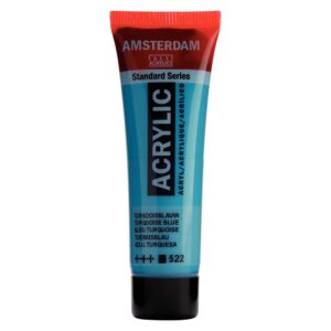 Boja akrilna Amsterdam, 20 ml,  Turquoise Blue 522