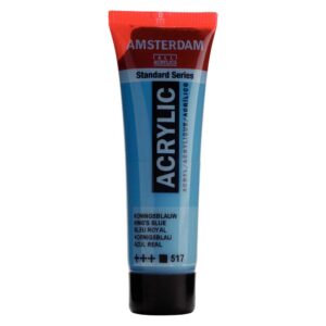 Boja akrilna Amsterdam, 20 ml,  King's Blue 517