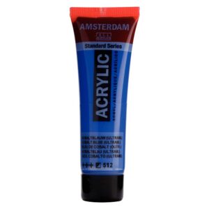 Boja akrilna Amsterdam, 20 ml,  Cobalt Blue (Ultramarine) 512