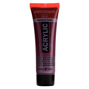 Boja akrilna Amsterdam, 20 ml,  Caput Mortuum Violet 344
