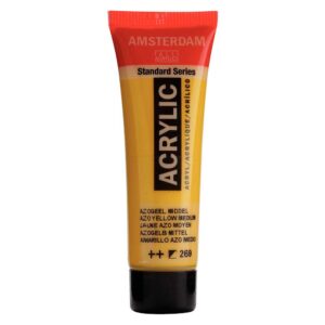 Boja akrilna Amsterdam, 20 ml,  Azo Yellow Medium 269