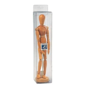Model maneken drveni 30cm, muški