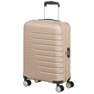 Kofer American Tourister Flashline spinner, Ivory Gold, kabinski