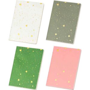 BILJEŽNICA Gold hearts B5 crte, 64 lista, pvc korice, 150091
