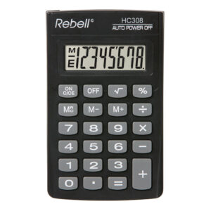 Kalkulator komercijalni Rebell HC308 black