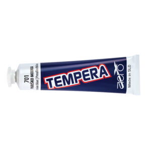 Boja tempera 42ml, aluminijska tuba, Aero, pariško plava