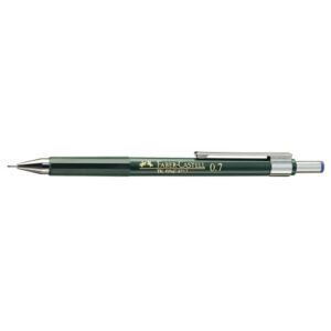 Tehnička olovka Faber Castell, TK-Fine 9717 136700, 0,7 mm, zelena
