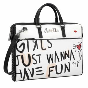 Torba poslovna Anekke FUN&MUSIC ENERGY SS22, dimenzije 41x30x7 cm, 34826-112