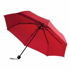 Kišobran Mini black, sklopivi, crveni