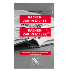 Kazneni zakon iz 1997. i 2011., III. izmjenjeno izdanje