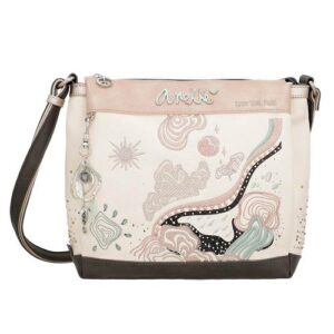 Torba fashion Anekke SS24 PSICODELIC M-28x24x8cm 38843-039