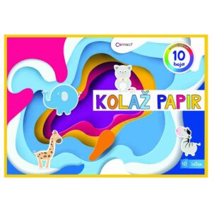 Papir kolaž 10/1 sjajni Educa