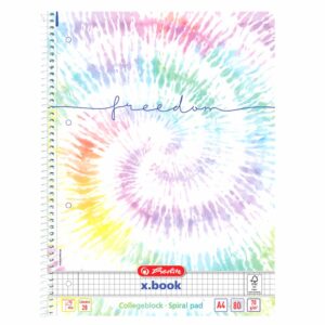 Blok kolegij A4 80 listova karo, New Batik Freedom, Herlitz