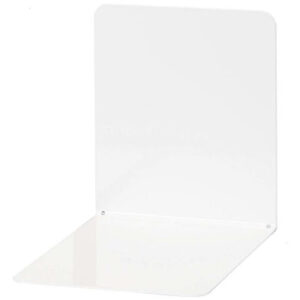 DRŽAČ ZA KNJIGE WEDO METALNI BIJELI 14,0X12,0X14,0CM